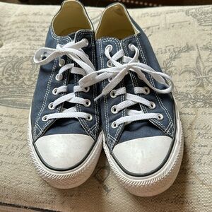 Navy Converse All-Star Low top sneakers, size 10